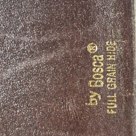 Bosca Italia Leather Pocket Wallet - Picture 4 of 5